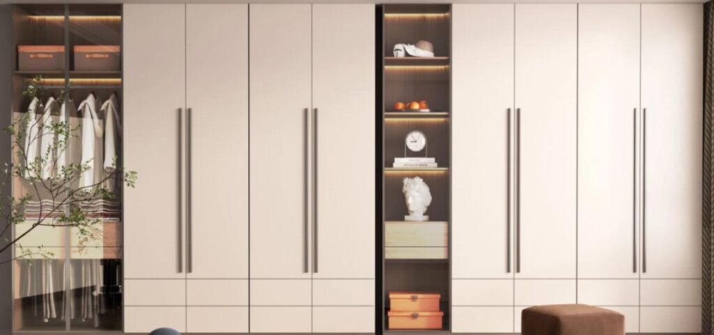 contemporary wardrobe